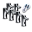 EZ Fill Foam Dispenser Head 6 pack