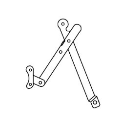 ASI 0600T Mirror Bracket