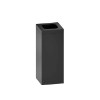 ASI® 0839-41 Matte Black 19 Gallon Freestanding Waste Receptacle