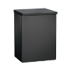 ASI&reg; 0852-41 Matte Black Sanitary Napkin Disposal