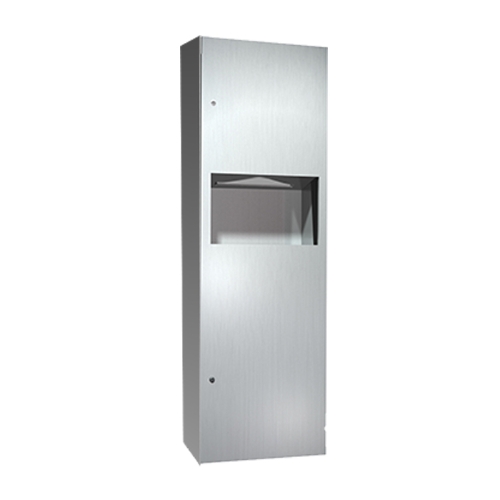Simplicity Paper Towel Dispenser and Waste Receptacle