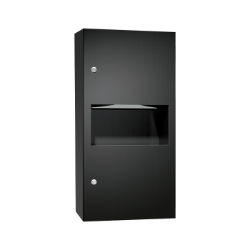 Towel Dispenser & Waste Receptacle