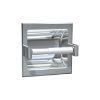 ASI 7402-SD Satin Stainless Steel Recessed Toilet Paper Holder for Drywall