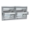 Recessed Dual Toilet Paper Holder