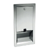 ASI 9016 Recessed Baby Changing Station Bed Liner Dispenser