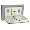 ASI 9018-9 Surface Mounted Stainless Steel Baby Changing Station