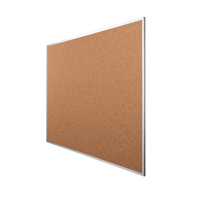 ASI 9804 Natural Cork Tackboard - 3/4