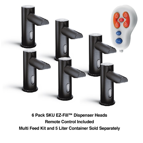 6 Pack Dispenser Heads