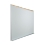 ASI Porcelain Marker Board with Map Rail