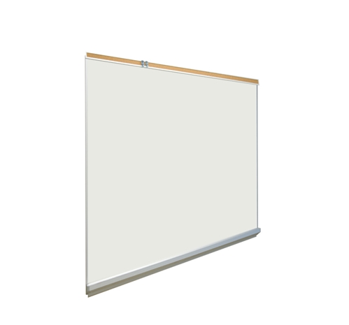ASI Porcelain Marker Board with Angled Tray