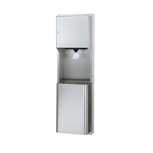 Bradley 236 Center Pull/Waste Receptacle