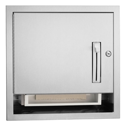 Model 2484 - Stainless Steel - Framed Roll Towel Dispenser