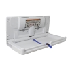 Bradley 9631 Horizontal Baby Changing Station Light Gray