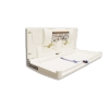 Bradley 9632 Horizontal Baby Changing Station Cream