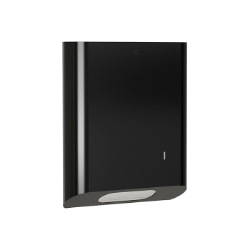 Bradley 2B1-110000-BB Elvari Brushed Black Paper Towel Dispenser - Medium Capacity 