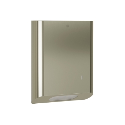 Bradley 2B1-110000-BN Elvari Brushed Nickel Paper Towel Dispenser - Medium Capacity 
