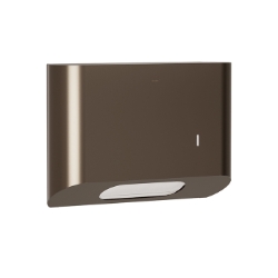 Bradley 2B1-113400-BZ Elvari Brushed Bronze Paper Towel Dispenser - Small Capacity 