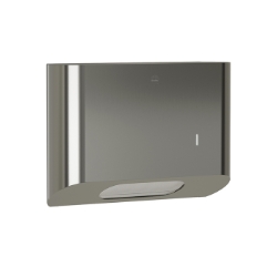 Bradley 2B1-113400 Elvari Satin Stainless Paper Towel Dispenser - Small Capacity 