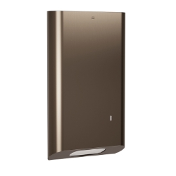 Bradley 2B1-113600-BZ Elvari Brushed Bronze Paper Towel Dispenser - Large Capacity 