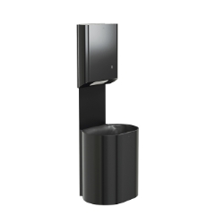 Bradley 2B5 Elvari Brushed Black Surface-Mounted Combination Unit - Various Sizes 