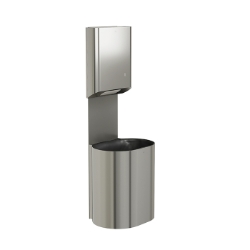 Bradley 2B5 Elvari Brushed Stainless Surface-Mounted Combination Unit - Various Sizes 