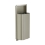 Bradley 3B1 Elvari Brushed Nickel Semi-Recessed Waste Receptacle - Various Sizes - 3B1-103400-BN