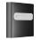Bradley 5B1-113600-BB Elvari Brushed Black Surface Mounted Seat Cover Dispenser - Large Capacity - 5B1-113600-BB