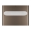 Bradley 5B1-113600-BZ Elvari Brushed Bronze Surface Mounted Seat Cover Dispenser - Large Capacity - 5B1-113600-BZ