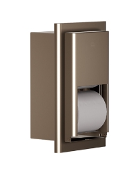 Bradley 5B2-000000-BZ Elvari Brushed Bronze Recessed Toilet Paper Dispenser 