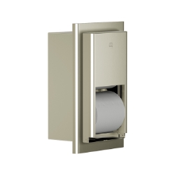 Bradley 5B2-000000-BN Elvari Brushed Nickel Recessed Toilet Paper Dispenser 