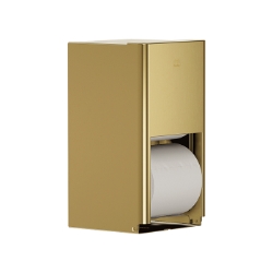 Bradley 5B2-110000-BR Elvari Brushed Brass Surfaced Mounted Toilet Paper Dispenser 
