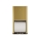 Bradley 5B2-110000-BR Elvari Brushed Brass Surfaced Mounted Toilet Paper Dispenser - 5B2-110000-BR