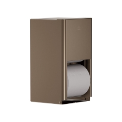 Bradley 5B2-110000-BZ Elvari Brushed Bronze Surfaced Mounted Toilet Paper Dispenser 