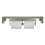 Bradley 5B2-110089-BN Elvari Brushed Nickel Toilet Paper Dispenser With Shelf - 5B2-110089-BN