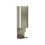 Bradley 6B1-110 Elvari Brushed Nickel Surface Mounted Manual Soap Dispenser with Drip Tray - Liquid and Foam Soap Option - 6B1-110000T-BN