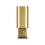 Bradley 6B1-110 Elvari Brushed Brass Surface Mounted Manual Soap Dispenser with Drip Tray - Liquid and Foam Soap Option - 6B1-110000T-BR