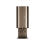 Bradley 6B1-110 Elvari Brushed Bronze Surface Mounted Manual Soap Dispenser with Drip Tray - Liquid and Foam Soap Option - 6B1-110000T-BZ