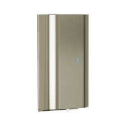 Bradley 6B1-119 Elvari Brushed Nickel Surface Mounted Sensored Soap Dispenser - Liquid and Foam Soap Option 