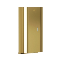Bradley 6B1-119 Elvari Brushed Brass Surface Mounted Sensored Soap Dispenser - Liquid and Foam Soap Option 