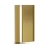 Bradley 6B1-119 Elvari Brushed Brass Surface Mounted Sensored Soap Dispenser - Liquid and Foam Soap Option - 6B1-119300-BR