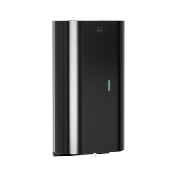 Bradley 6B1-119 Elvari Brushed Black Surface Mounted Sensored Soap Dispenser - Liquid and Foam Soap Option 