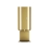 Bradley 6B1-119 Elvari Brushed Brass Surface Mounted Sensored Soap Dispenser With Tray - Liquid and Foam Soap Option - 6B1-119300T-BR
