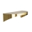 Bradley 7B2 Elvari Brushed Brass Shelf 5" Depth - Various Sizes - 7B2-0051200-BR