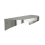 Bradley 7B2 Elvari Brushed Stainless Shelf 5" Depth - Various Sizes - 7B2-0051200-BS