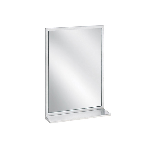 Mirror/Shelf - Model 7805 - Angle Frame - Various Sizes