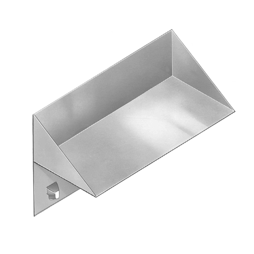 Security-Bookshelf w/Clothes Hooks - Chase Mounted