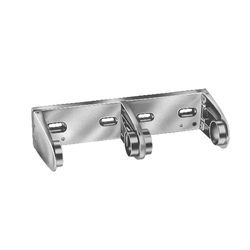 Surface Mounted - Double Roll Chrome Plated