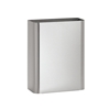 Bradley 357 Waste Receptacle Surface Mounted Satin Stainless Steel