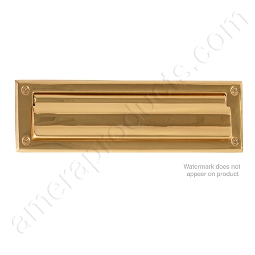 Brass Accents Magazine Size Mail Slot
