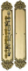 Fluer De Lis Push Plate 